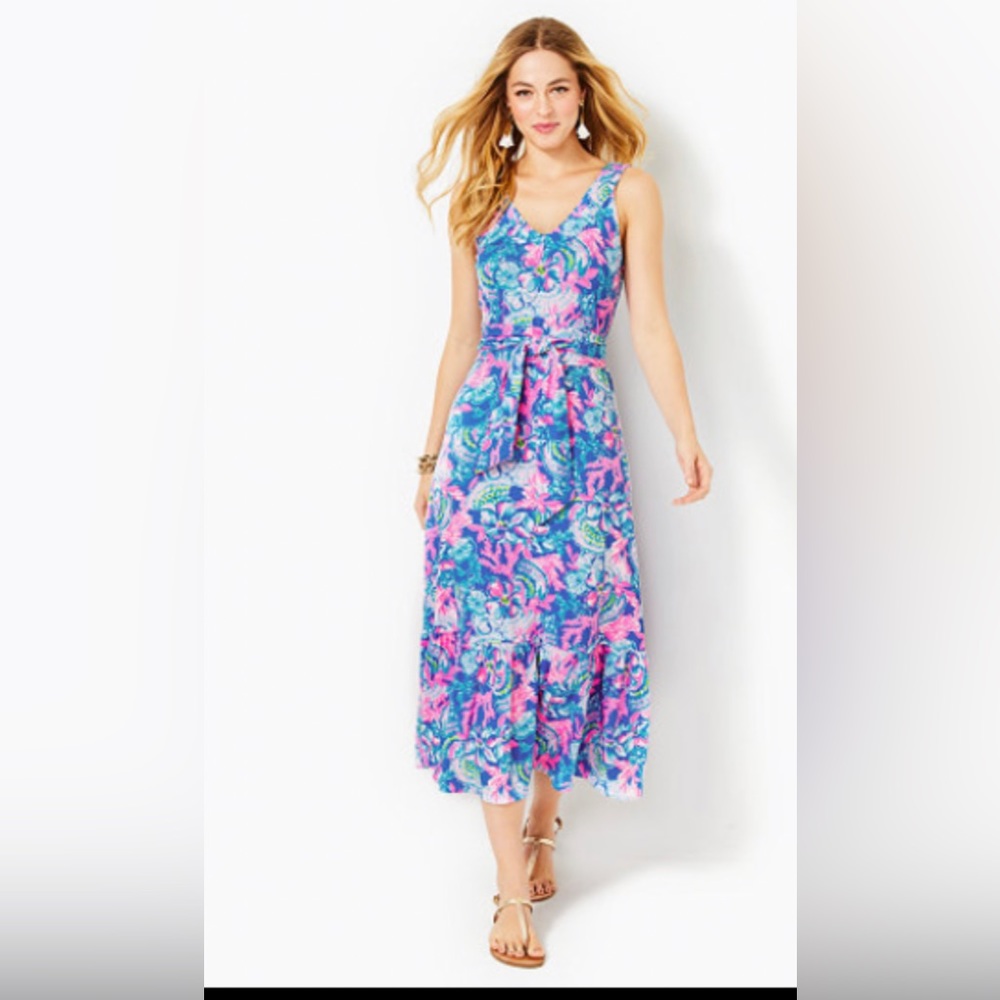 Lilly Pulitzer Madsen Midi Dress